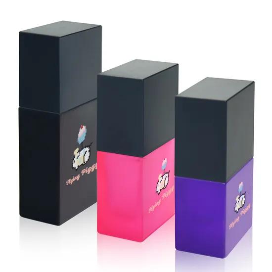 Popular Empty 20ml 30ml 50ml 150ml Square Glass Pump Cosmetic Liquid Foundation Bottle with Cap 