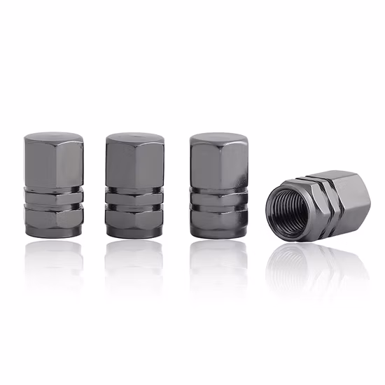 Aluminum Tire Valve Car Dust Cap Wheel Spare Parts