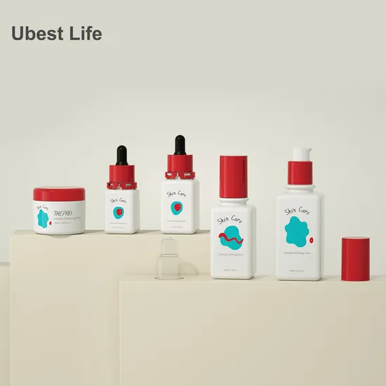 LTE 30/50/100ml Wholesale Pet Liquid Dropper Bottle Facial Care Drop Bottle Cosmetic Packaging Container with Screw Lid Cap 