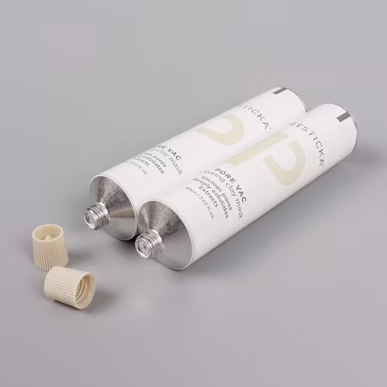 5ml 70mm Aluminum Empty Toothpaste Tubes Unsealing Button Needle Cap Unsealed
